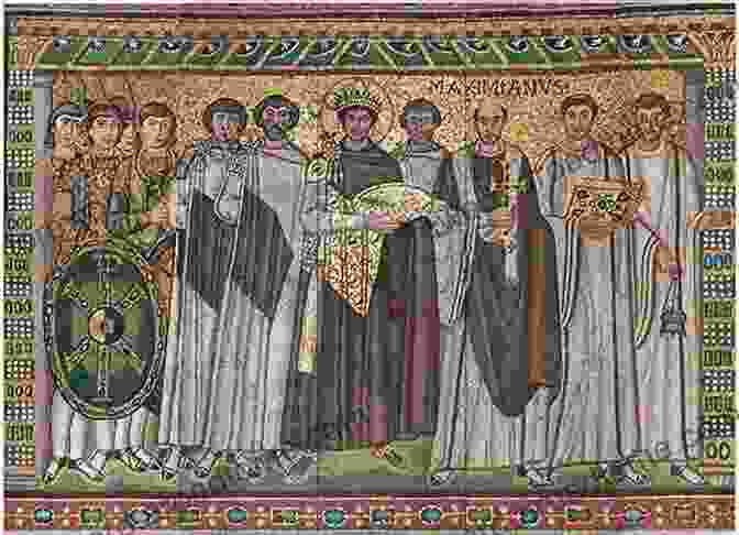 A Byzantine Mosaic Depicting The Emperor Justinian And His Court, From The Hagia Sophia In Istanbul. In The Land Of A Thousand Gods: A History Of Asia Minor In The Ancient World