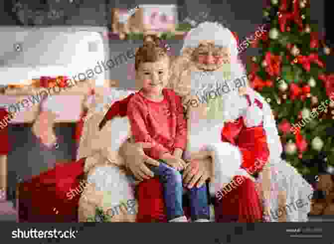 A Group Of Children Sitting On Santa Claus's Lap At A Christmas Event Santa Claus (Images Of America)