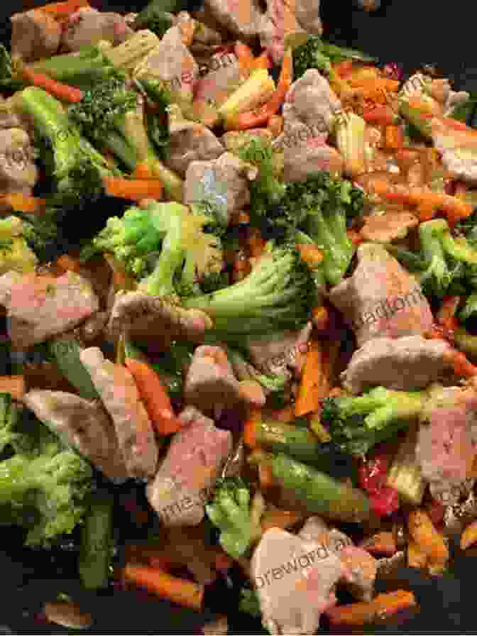 A Quick And Easy Pork Stir Fry Served On A Plate With Rice. Hmm 365 Yummy Pork Recipes: Yummy Pork Cookbook The Magic To Create Incredible Flavor