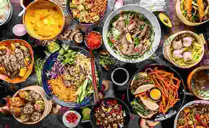 A Spread Of Dishes From Different Cuisines, Showcasing The Diversity Of Colors And Flavors. Brazilian Cooking: Learn Colorful And Delicious Recipes: Brazilian Food Guide