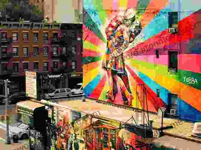 A Street Art Mural Of A Cityscape Tunnel Vision: The Evolution Of Urban Street Art