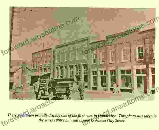 An Old Photograph Of Dandridge, Tennessee, Showing A Bustling Downtown Scene With Horse Drawn Carriages And People In Period Clothing. Dandridge (Images Of America) Lisa Whillock Ellis