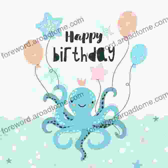 Book Cover Of 'Happy Birthday Dear Octopus' Featuring An Octopus Surrounded By Marine Creatures Mermaids: Happy Birthday Dear Octopus: Beautiful Inclusive Mermaid Picture For Young Children (The Mermaids 1)