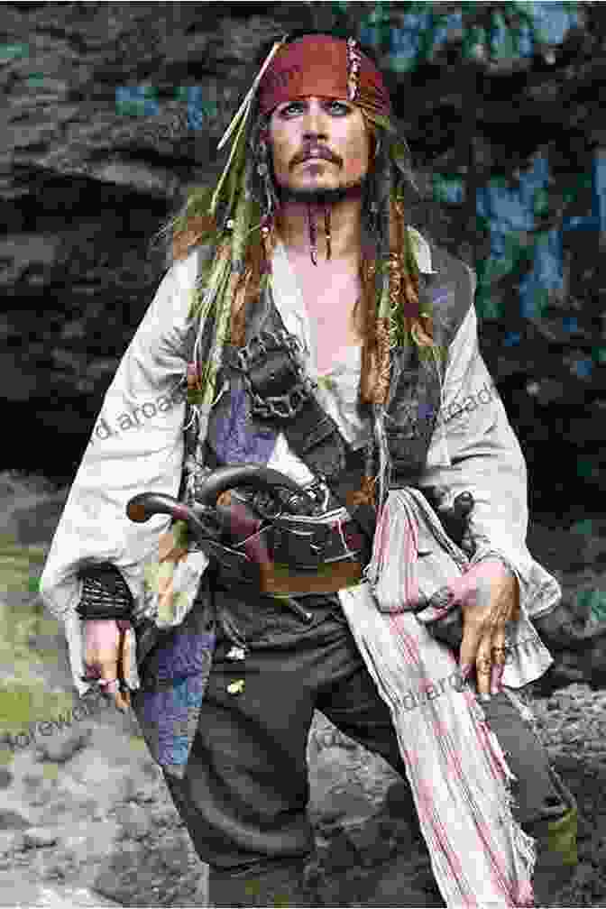 Captain Jack Sparrow, The Iconic Pirate From Pirates Of The Caribbean Pirates Of The Caribbean: Legends Of The Brethren Court: The Turning Tide