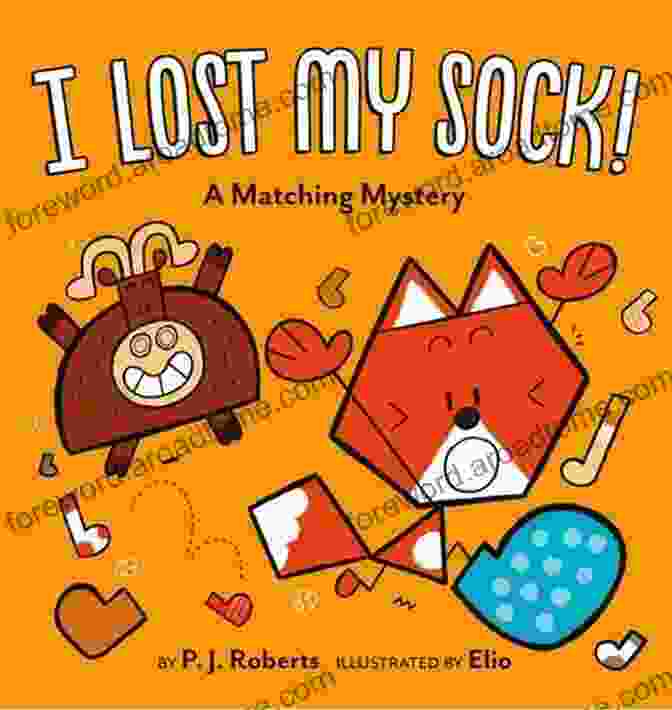 Cover Of 'Lost My Sock Matching Mystery' Featuring A Perplexed Sock Detective Holding A Magnifying Glass I Lost My Sock : A Matching Mystery