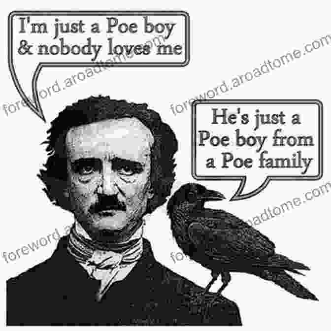 Edgar Allan Poe Writing At His Desk, Surrounded By Ravens Edgar Allan Poe: Complete Tales Poems