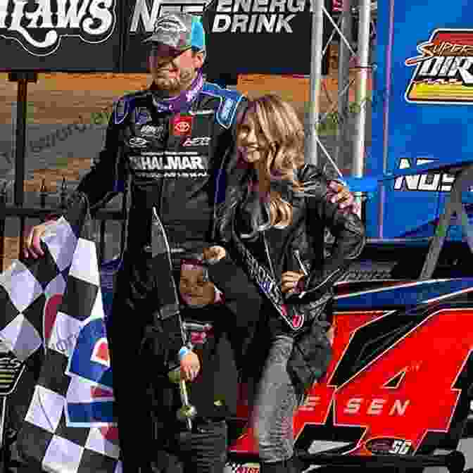 Elden Friesen Celebrating A Race Victory With His Family And Crew Vroom Vroom Beep Beep Elden Friesen