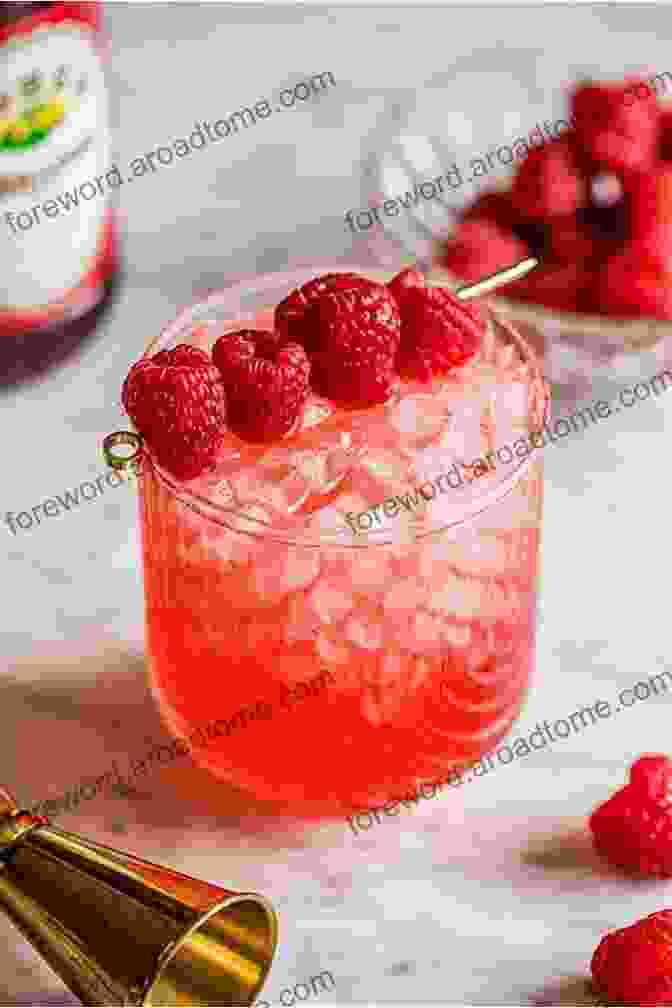 Fruit Infused Cocktail Garnished With Fresh Raspberries, Blackberries, And Blueberries FRUIT INFUSED COCKTAILS: 50 Delicious Fruit Infused Cocktail And Spirits Recipes: Vodka Fruit Infused Cocktails (Book 1: Cocktails Mixed Drinks Spirits Infusions)