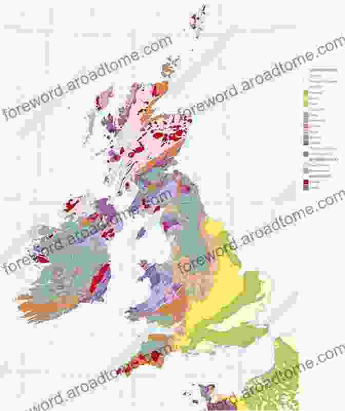 Geological Map Of The British Isles During The Pleistocene Epoch Pleistocene Environments In The British Isles