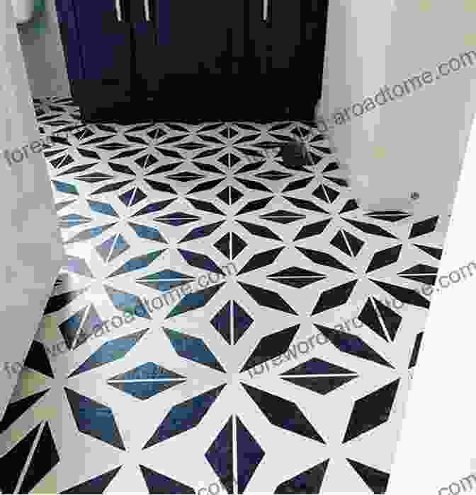 Geometric Patterns Floor 50 Ways To Paint Ceilings And Floors: The Easy Step By Step Way To Decorator Looks: The Easy Step By Step Way To Custom Interior Decor (50 Ways Series)