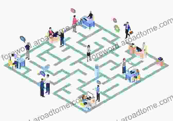 Illustration Of A Maze Representing The Complex And Bureaucratic Nature Of The US Healthcare System Our Unsystematic Health Care System