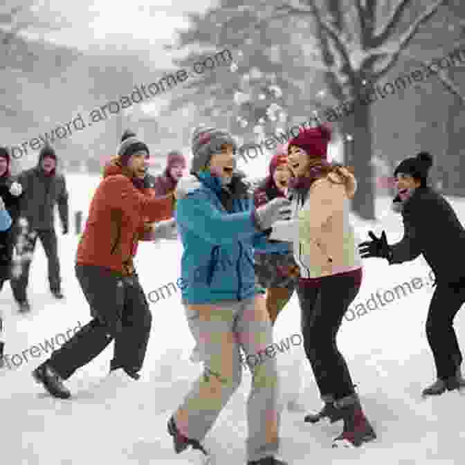 Lola And Her Friends Engaged In An Exhilarating Snowball Fight A Snow Day For Lola