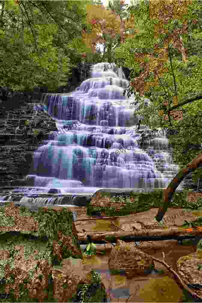 Majestic Waterfall Cascading Down Jagged Cliffs In The Northern Heights Hiking Waterfalls North Carolina: A Guide To The State S Best Waterfall Hikes