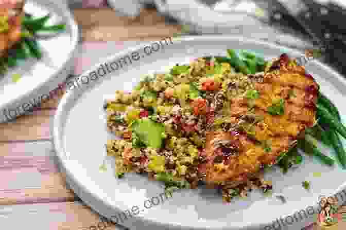 Quinoa Salad With Grilled Chicken And Colorful Veggies Keto Copycat Recipes: A Simple Way To Make Healthy Dishes: Keto Copycat Recipes