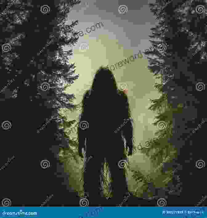 Sasquatch's Imposing Silhouette Amidst The Towering Trees Of The Pacific Northwest. Cryptozoology A To Z: The Encyclopedia Of Loch Monsters Sasquatch Chupacabras And Other Authentic M