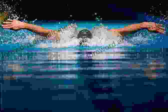 Swimmer Performing A Butterfly Stroke TEACH YOURSELF TO SWIM USING SIX NEW TEACHING METHODS: IN ONE MINUTE STEPS