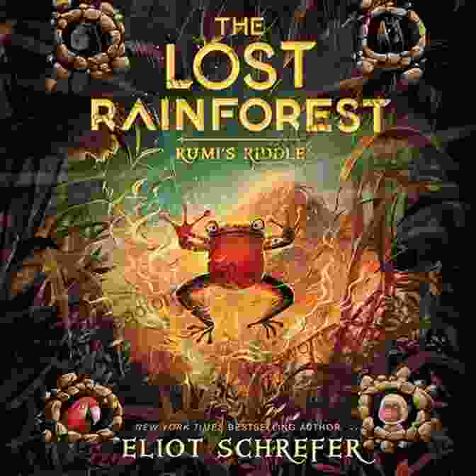 The Lost Rainforest Rumi Riddle Book Cover Featuring A Vibrant Rainforest Scene With Hidden Clues The Lost Rainforest #3: Rumi S Riddle