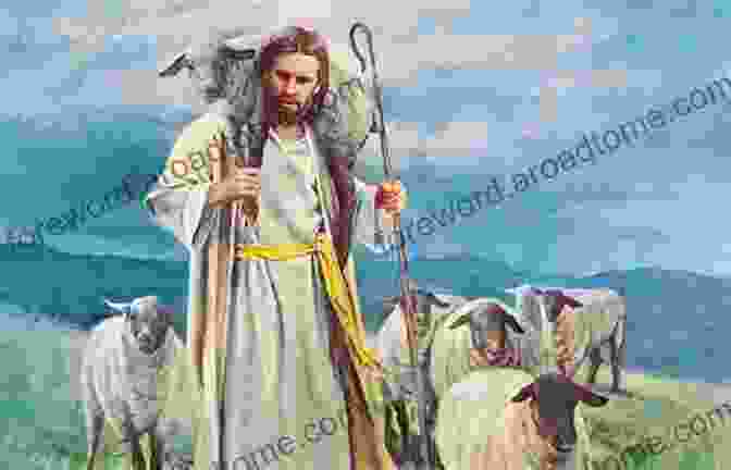 The Return Of The Pastor Shepherd Book Cover, Featuring A Man In A Shepherd's Robe Standing On A Hilltop Overlooking A Flock Of Sheep Escape From Church Inc : The Return Of The Pastor Shepherd