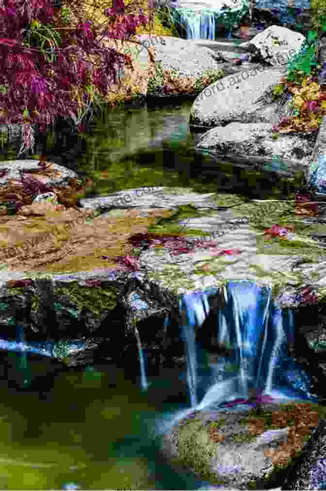 Tranquil Waterfall Cascading Over Smooth Rocks In The Western Foothills Hiking Waterfalls North Carolina: A Guide To The State S Best Waterfall Hikes