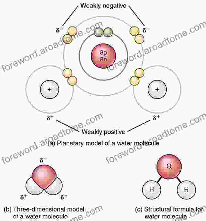 Water Molecule Model Illustrating Its Hydrogen And Oxygen Atoms And Their Arrangement The Simple Science Of Water (Simply Science)