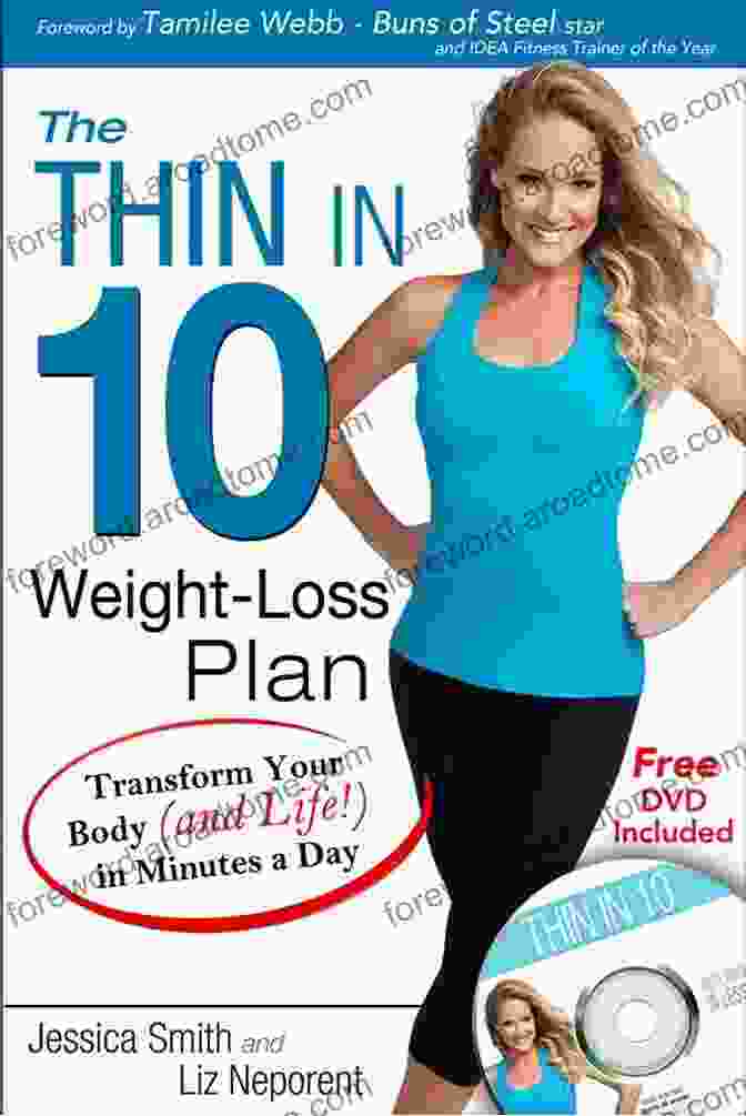 Weights For Weight Loss Book Cover With Vibrant Colors And A Muscular Figure In The Background. Weights For Weight Loss: Fat Burning And Muscle Sculpting Exercises With Over 200 Step By Step Photos