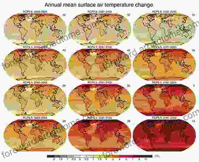 World Map Displaying The Projected Impact Of Climate Change To Environmental Geology (2 Downloads)