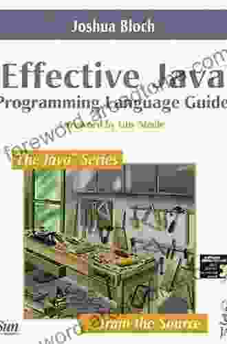 Effective Java: A Programming Language Guide (Java Series)