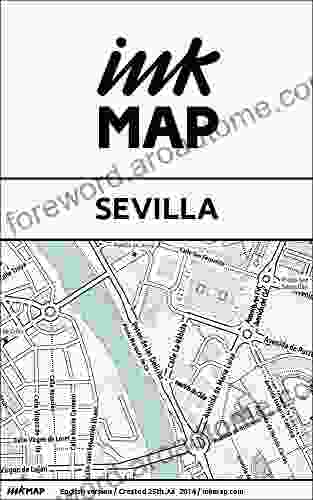 Sevilla Inkmap maps for eReaders sightseeing museums going out hotels (English)